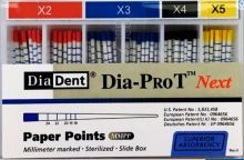 Čepy papírové speciální Dia-ProT Next | Vel./šíře: X2, Vel./šíře :X3 , Vel./šíře: X4, Vel./šíře: X5, Sortiment: X2/X5, Sortiment: X2/X3