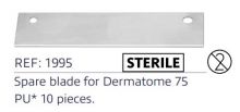 1995 - Žiletky -  šířka řezu 75 mm, Dermatom  75 mm