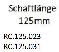 Vysoce přesné vrtáky, řezné nástroje pro rhinoplastiku - Carbide drill, D=125 mm, Ø 2.3 mm - 3.1 mm, sterilní - RC.125.031 - Ø 3.1 mm Nouvag